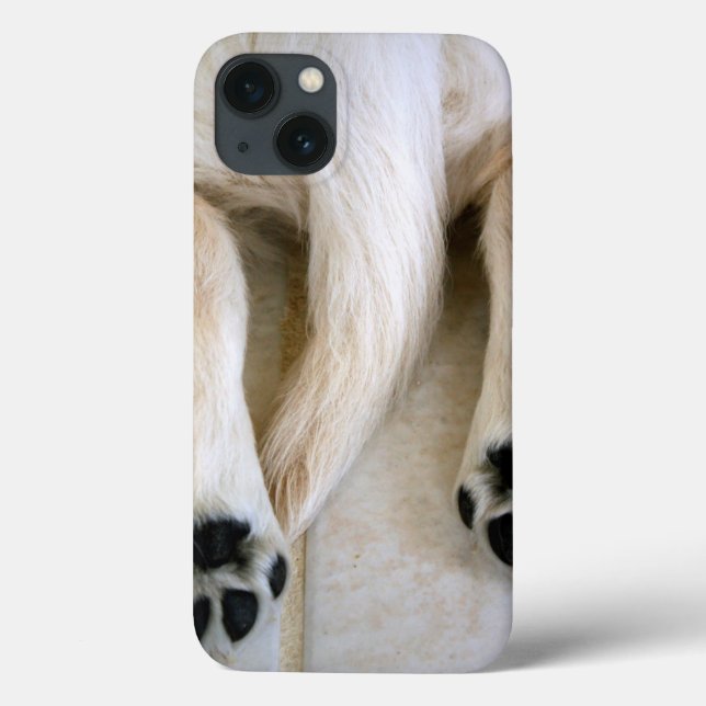 Golden Retriever Puppy Toes Case-Mate iPhone Case (Back)