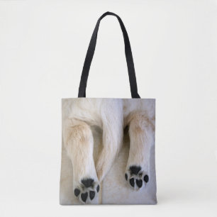 Golden Retriever Puppy Toes Tote Bag