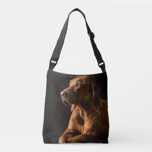 Golden Retriever Purebred Portrait Crossbody Bag