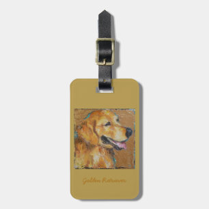 Golden Retriever purse, luggage tag or key chain