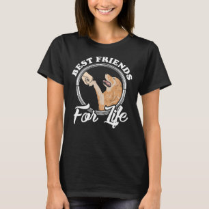 Golden Retriever Quot Best Friends For Life Quot T-Shirt
