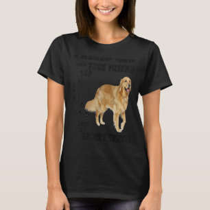 Golden Retriever Quote Mom Dad Costume, Cute Retri T-Shirt