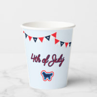 Golden Retriever Red White And Blue 4th Of July