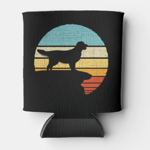 Golden Retriever Retro Vintage 60s 70s Dog Owner Can Cooler