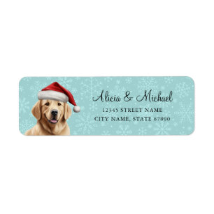 Golden Retriever Return Address Labels