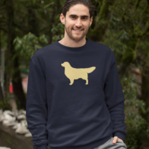 Golden Retriever Silhouette   Cool Dog Lover's Sweatshirt