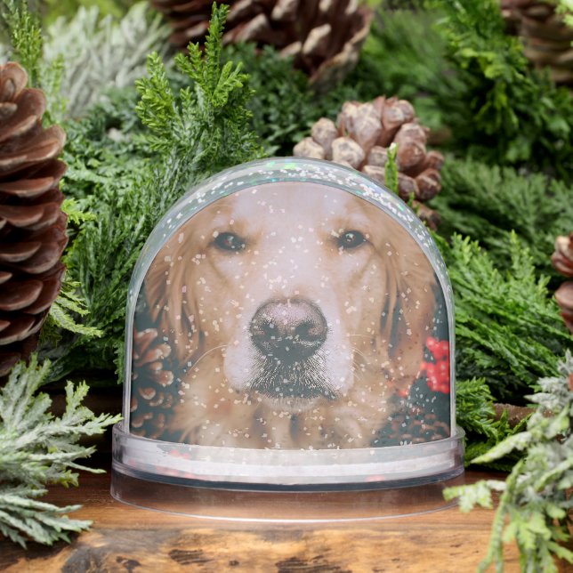 Golden Retriever Snow Globe Dog Snow Globe (Winter)