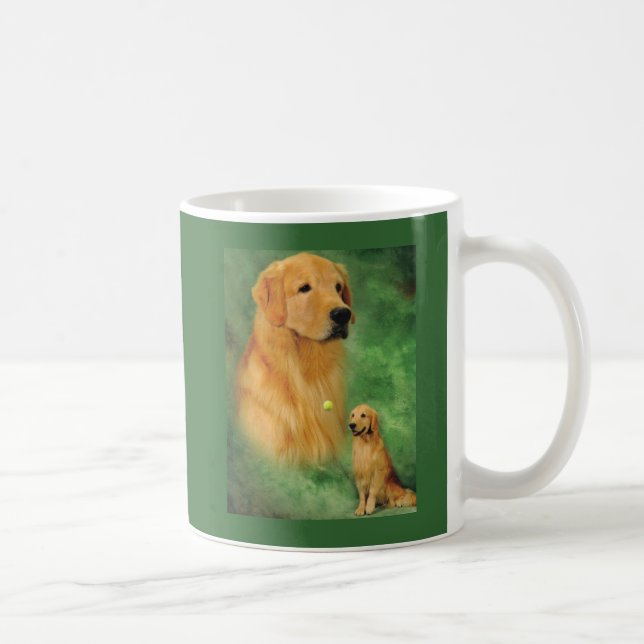 Golden Retriever Spencer Mug (Right)
