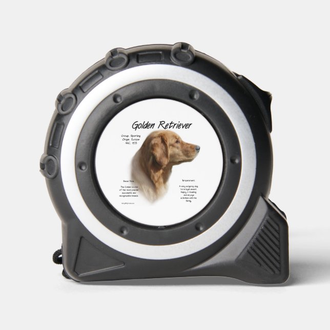 Golden Retriever Tape Measure 1 (Front)
