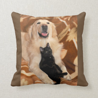 Golden Retriever Throw Pillow