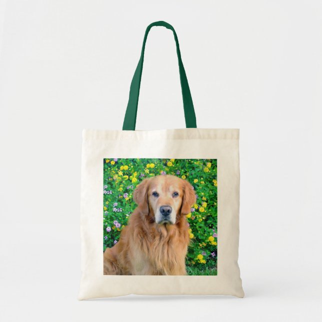 Golden Retriever Tote Bag (Front)