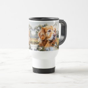 Golden Retriever Travel Mug