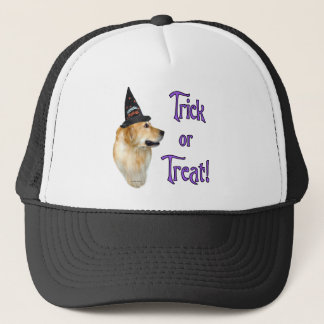 Golden Retriever Trick Trucker Hat