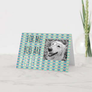 Golden retriever VALENTINE Greeting card
