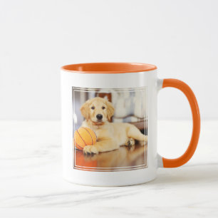 Golden Retriever With Basketball Toy Mug