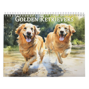 Golden Retrievers Calendar, any year Calendar