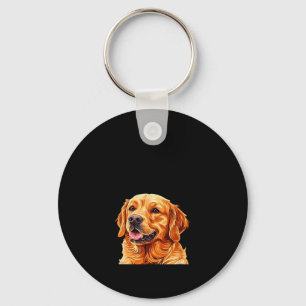 Golden Retrievers Do Not Have Owners They Have Sta Keychain
