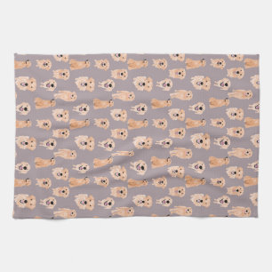 Golden Retrievers Kitchen Towel