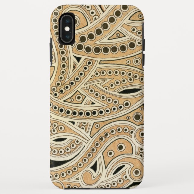 Golden Ribbons iPhone Case (Back)
