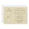 Golden Rings Christian Wedding Invitations
