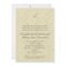 Golden Rings Cross, Christian Wedding Invitations