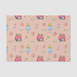 Golden Rites and Three Bears Tissue Paper