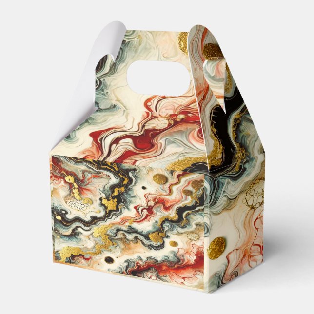 Golden rivers favor box (Front Side)
