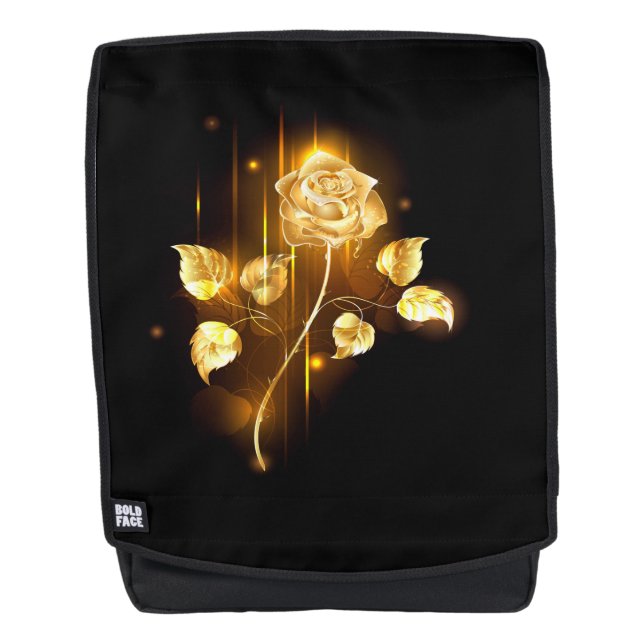 Golden rose ( gold rose ) backpack (Front)