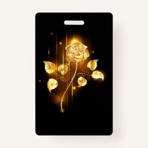 Golden rose ( gold rose ) badge