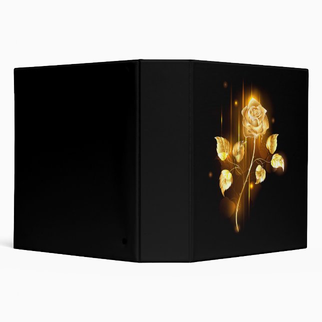 Golden rose ( gold rose ) binder (Background)