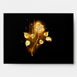 Golden rose ( gold rose ) envelope