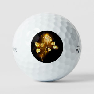Golden rose ( gold rose ) golf balls