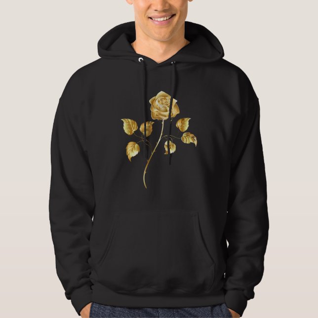 Golden rose ( gold rose ) hoodie (Front)
