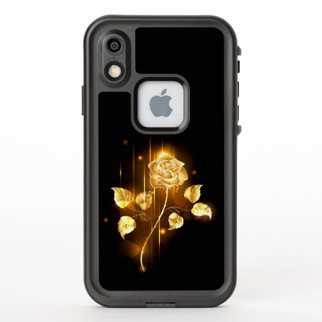 Golden rose ( gold rose ) LifeProof iPhone case (Back)