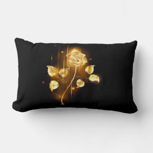 Golden rose ( gold rose ) lumbar pillow