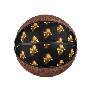 Golden rose ( gold rose ) mini basketball