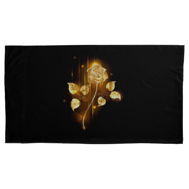 Golden rose ( gold rose ) pillowcase (Front)