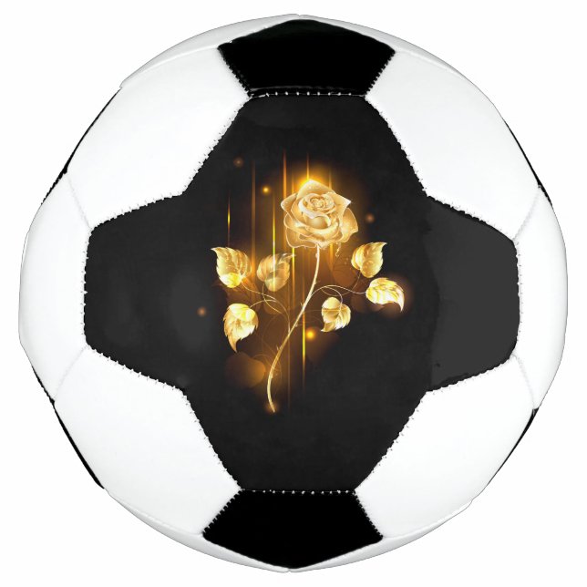Golden rose ( gold rose ) soccer ball (Front)