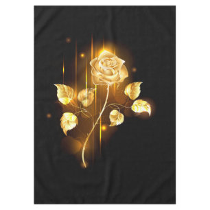 Golden rose ( gold rose ) tablecloth