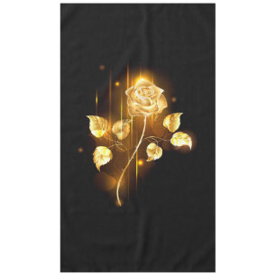 Golden rose ( gold rose ) tablecloth