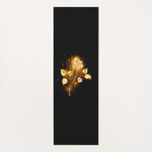 Golden rose ( gold rose ) yoga mat