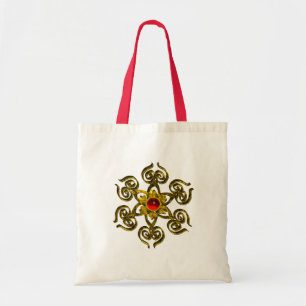 GOLDEN ROSE RUBY TOTE BAG