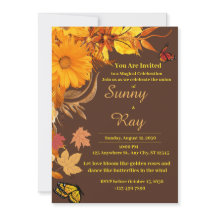 Golden Roses & Butterflies Wedding
