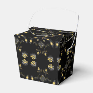 Golden Roses Favour Box