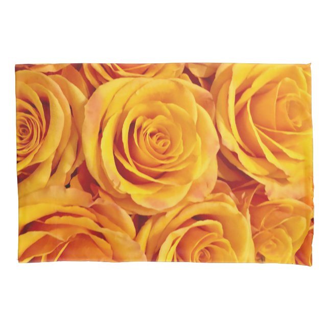 Golden Roses Pillowcase (Front)