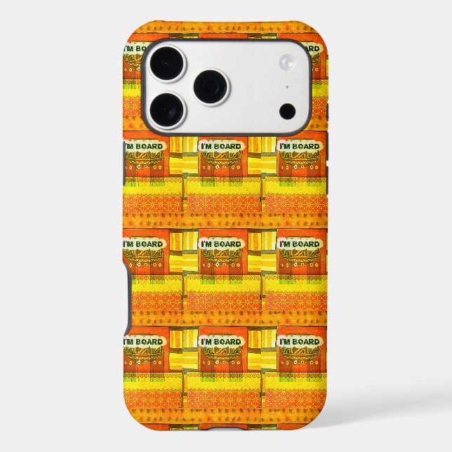 Golden Rouge Africain Traditionnel Couleurs Drôle  (Verso)
