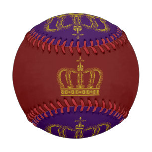 Golden Royal Crown + your backgr. & ideas Baseball