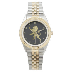 Golden Royal Lion Watch