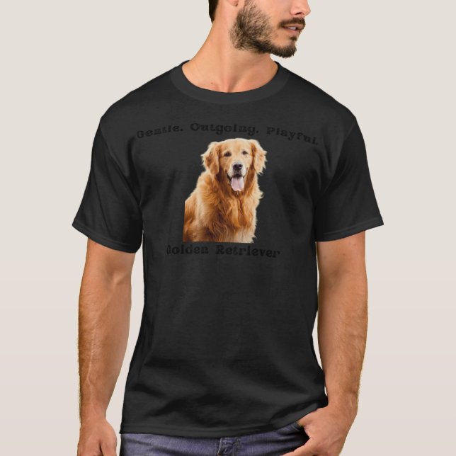 Golden rs cool chocolate lab  T-Shirt (Front)