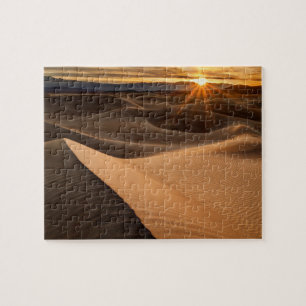 Golden Sand dunes, Death Valley, CA Jigsaw Puzzle